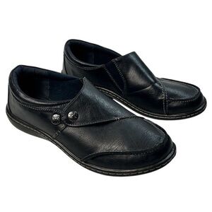 Judith Women's Black Slip-On Comfort Shoes Size 10 Casual